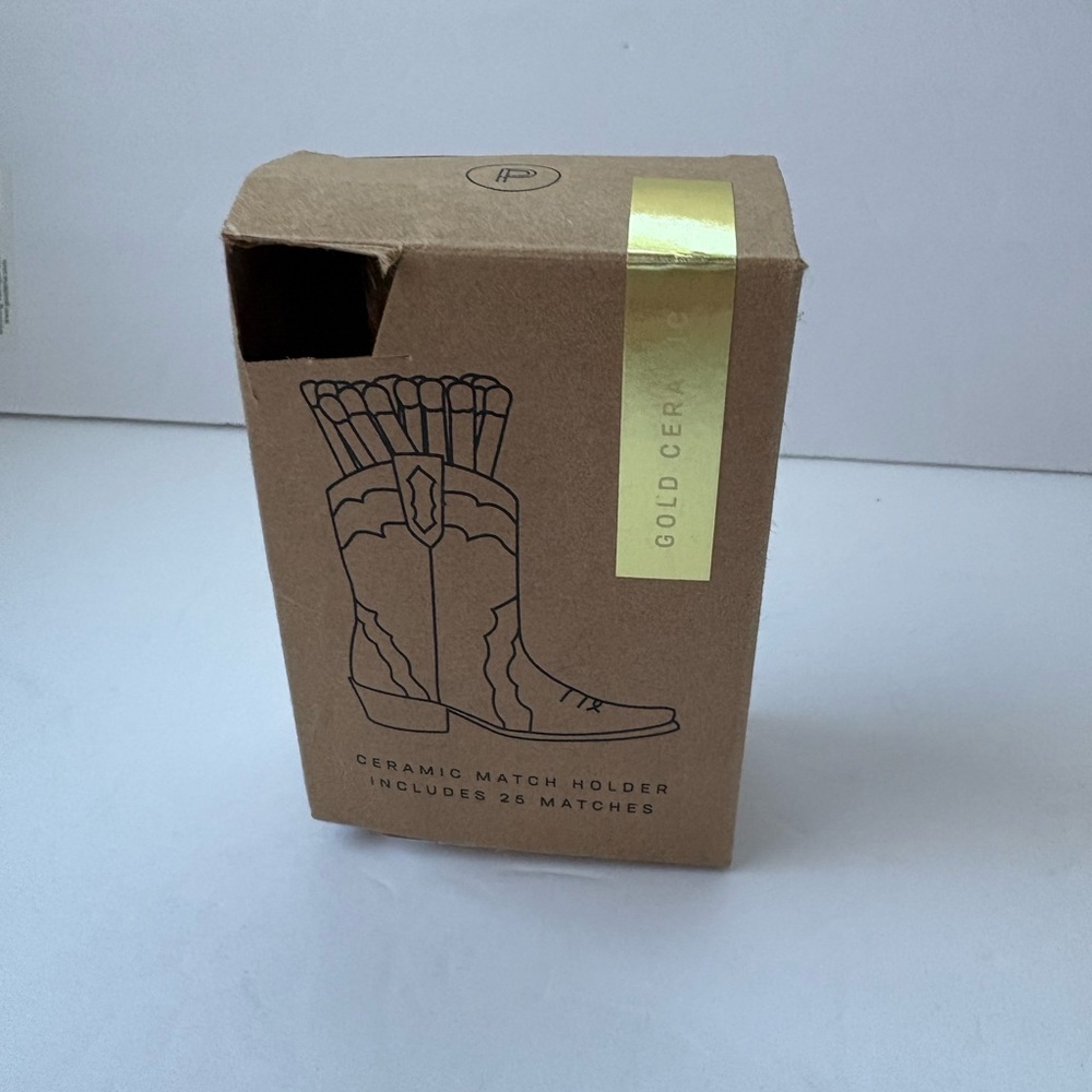 NWT Paddywax Cowboy Boot Match Holder - Picture 4 of 11